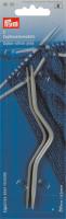 Картинка Спицы д/вывязывания кос алюминиевые №2,5мм, № 4мм, 12см, 2шт в блистере, PRYM от магазина пряжи Ненапряжно