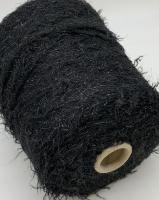 KAJAL Lineapiu "бесконечно черный" (24% шерсть, 8% альпака, 46% полиакрил, 22% полиамид) 190м/100 B5770S от магазина пряжи Ненапряжно