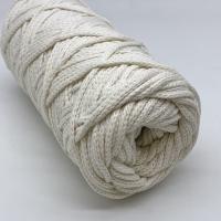 Шнур хлопковый для вязания Ш-ХЛ3_048 айвори, Змм/100м, хлопок от магазина пряжи Ненапряжно
