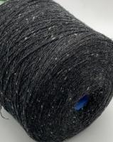 Dales tweed черный 7015 (100% шерсть) 620м/100гр (британский твид) Gardiner Yarns от магазина пряжи Ненапряжно