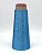Люрекс LUREX ISY голубой (66% вискоза, 34% металлизированный па), намотка 1800м, 1шт от магазина пряжи Ненапряжно