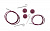 Картинка Тросик (заглушки 2шт ключик) для съемных спиц, длина 56 (80)см KnitPro Индия от магазина пряжи Ненапряжно
