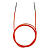 Картинка Тросик (заглушки 2 шт. ключик) для съемных спиц, длина 76 (100)см KnitPro Индия от магазина пряжи Ненапряжно