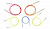 Картинка Тросик (заглушки 2шт ключик) для съемных спиц, длина 35 (60)см KnitPro Индия от магазина пряжи Ненапряжно