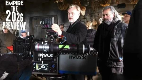 Первое изображение кинокамеры IMAX нового поколения на съемках &laquo;Одиссеи&raquo; Нолана
