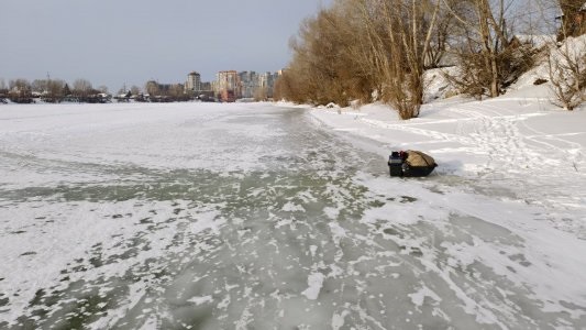 Затон после морозов, 12.12.25