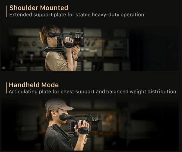 Камкордеры живы! Tilta выпустили упор для съемки с плеча