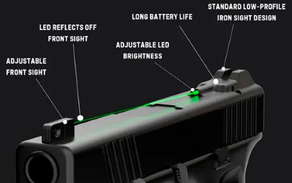 Гибрид коллиматора и механического прицела от TrueAim