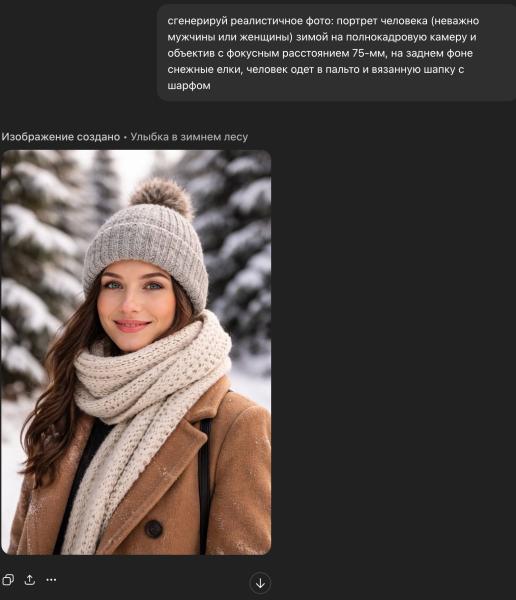 Тест нового ИИ-генератора сверхреалистичных изображений ChatGPT Images