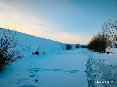 На малой речке снова.