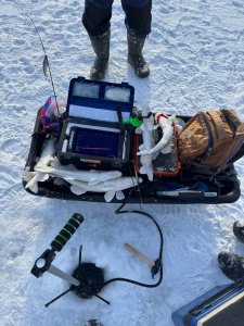 За судаком в морозный выходной. ОВХ, конечка тройки.